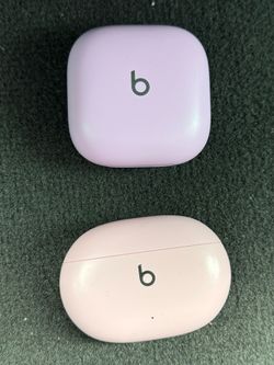 Beats fit pro-purple , beats studio buds-pink