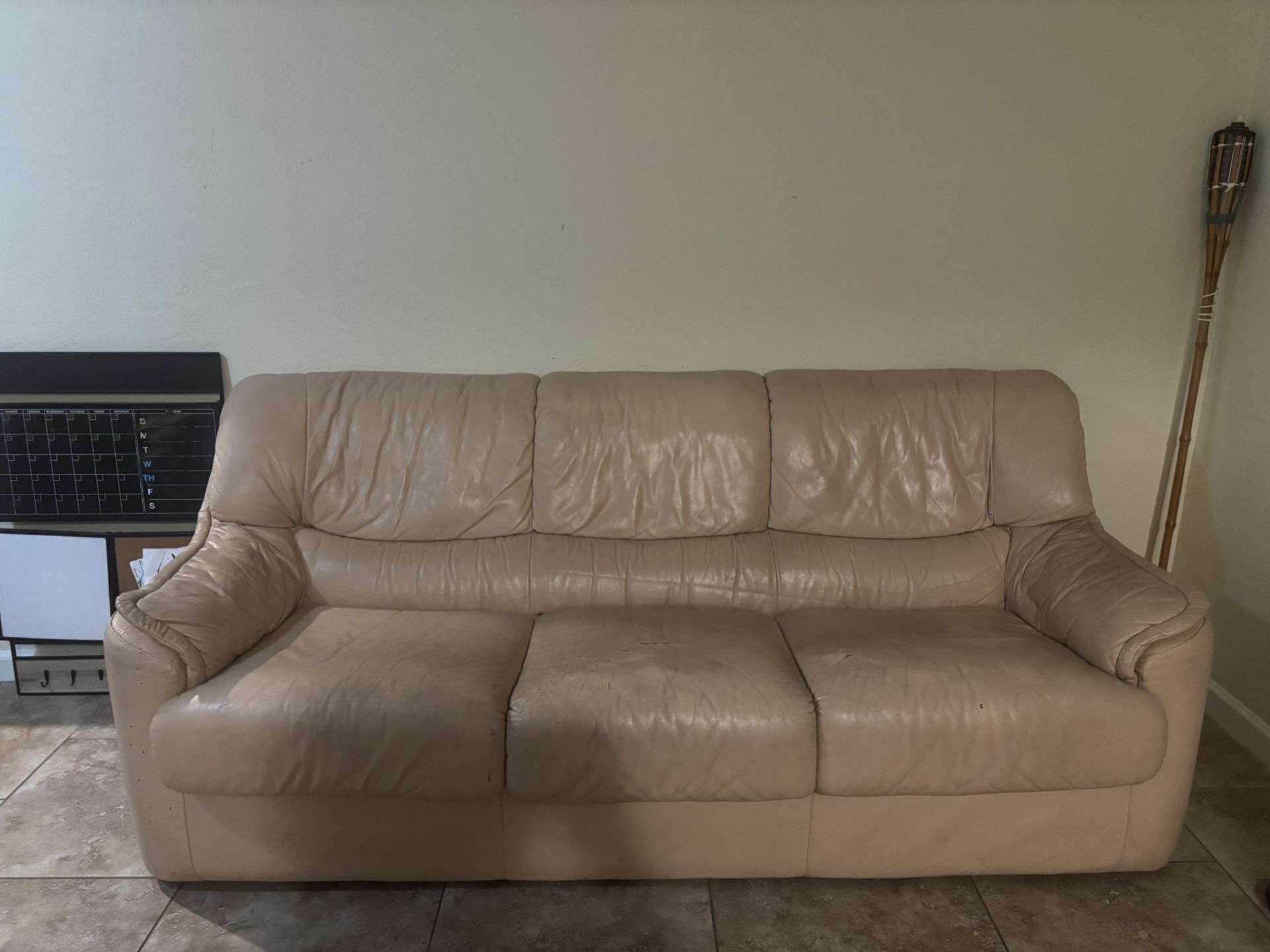 Cream Colored Couch