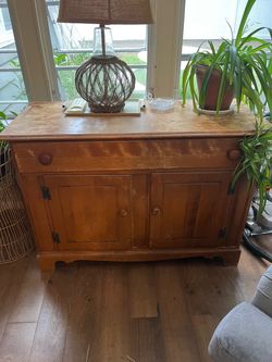 Vintage Garden Hutch/TV Console