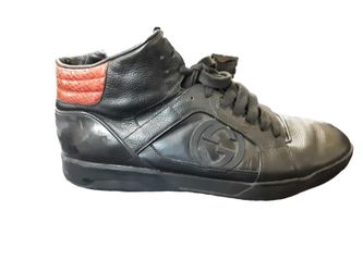 Gucci High Top Boots Black