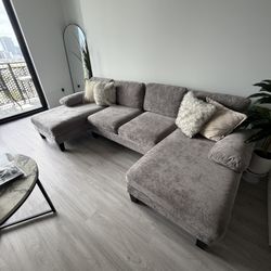 Gently Used sectional sofa 