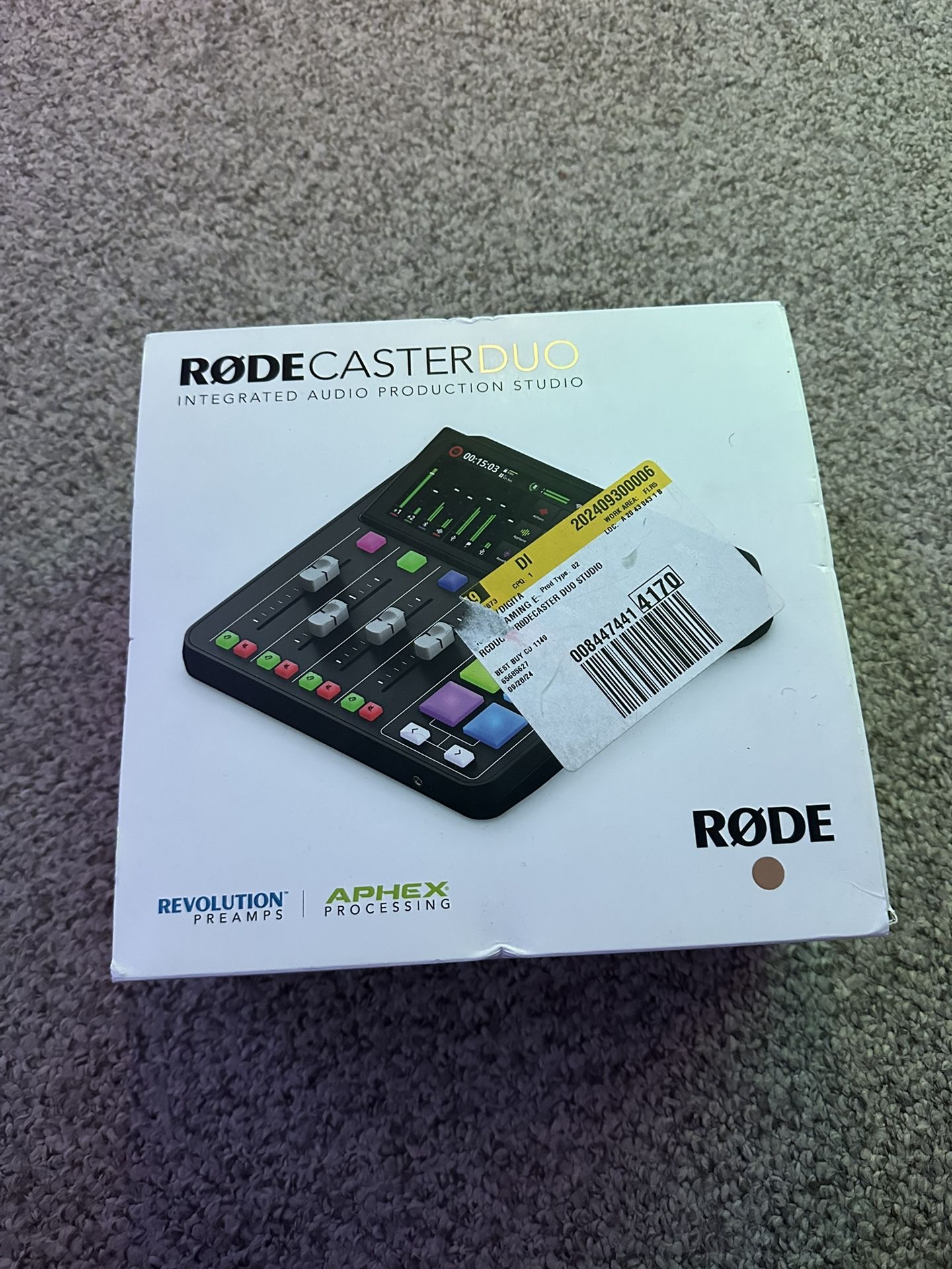 RØDECaster Duo – Open Box, Never Used – Like New – Audio Production Studio 