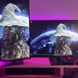 hp omen gaming monitor - 27” ips led qhd 240 hz freesync and g-sync compatible with hdr