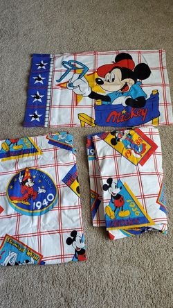 Mickey Mouse sheets