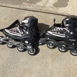 In Line Roller Skates.  