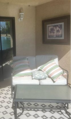 Outdoor patio set