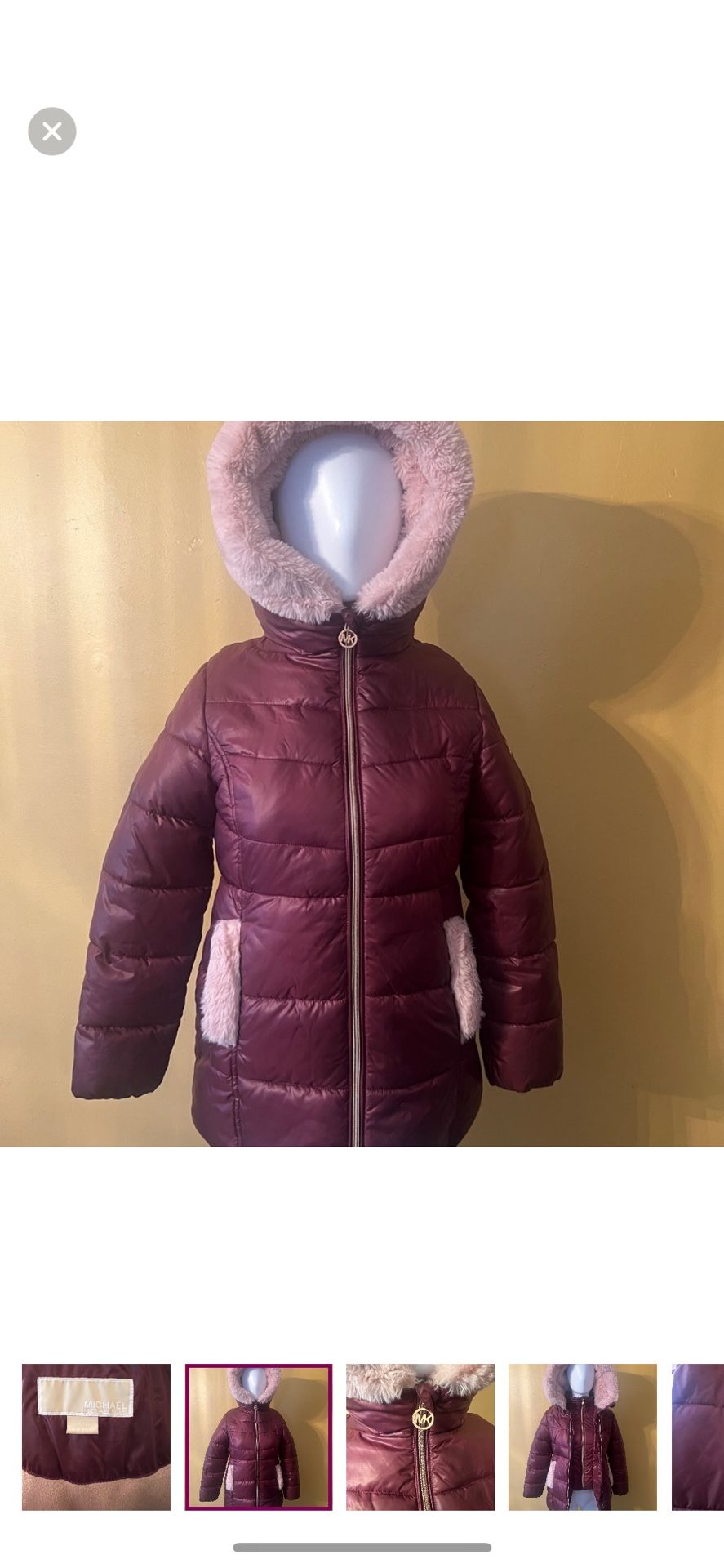 Girls 10/12 Michael Kors Coat