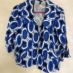 Jacket Top 3/4 Sleeve Women’s Woman’s 
