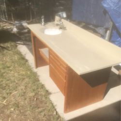 Bathroom Vanity With Special Fixtures (Reduced Price)