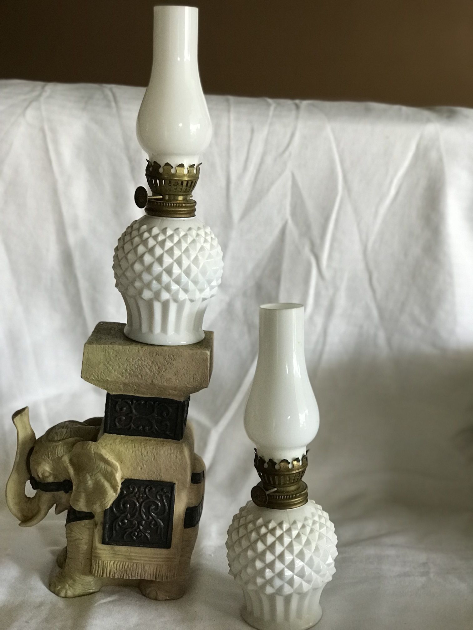 Peacock Vintage Miniature Lamps