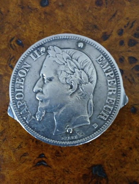 Eloi Pernet 5 Franc Silver Coin Gentleman's Pocket Tool