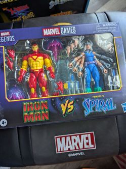 Marvel Legends Iron Man Spiral Marvel vs Capcom Gamerverse In Hand Sold Out