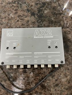 ADS AX2 Electronic Crossover Vintage Car Audio