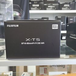 Fujifilm X-T5 With 16-80mm F4