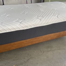 Twin Mattress and Bed Frame 