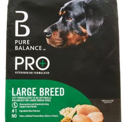 Large Breed Pure Balance Pro Never Opened