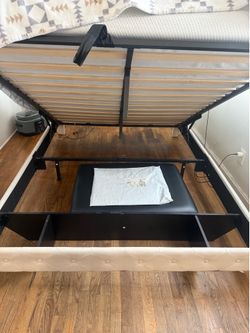 Queen bed frame