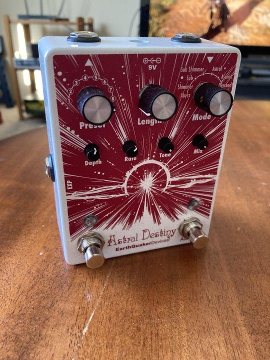 Earthquaker Devices Astral Destiny Reverb Pedal!!!