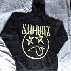 Sad Boyz Official Merch Hoodie Size Large