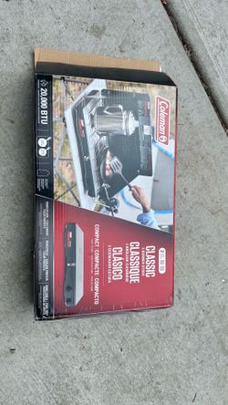 Camp stove 20000 btu Coleman