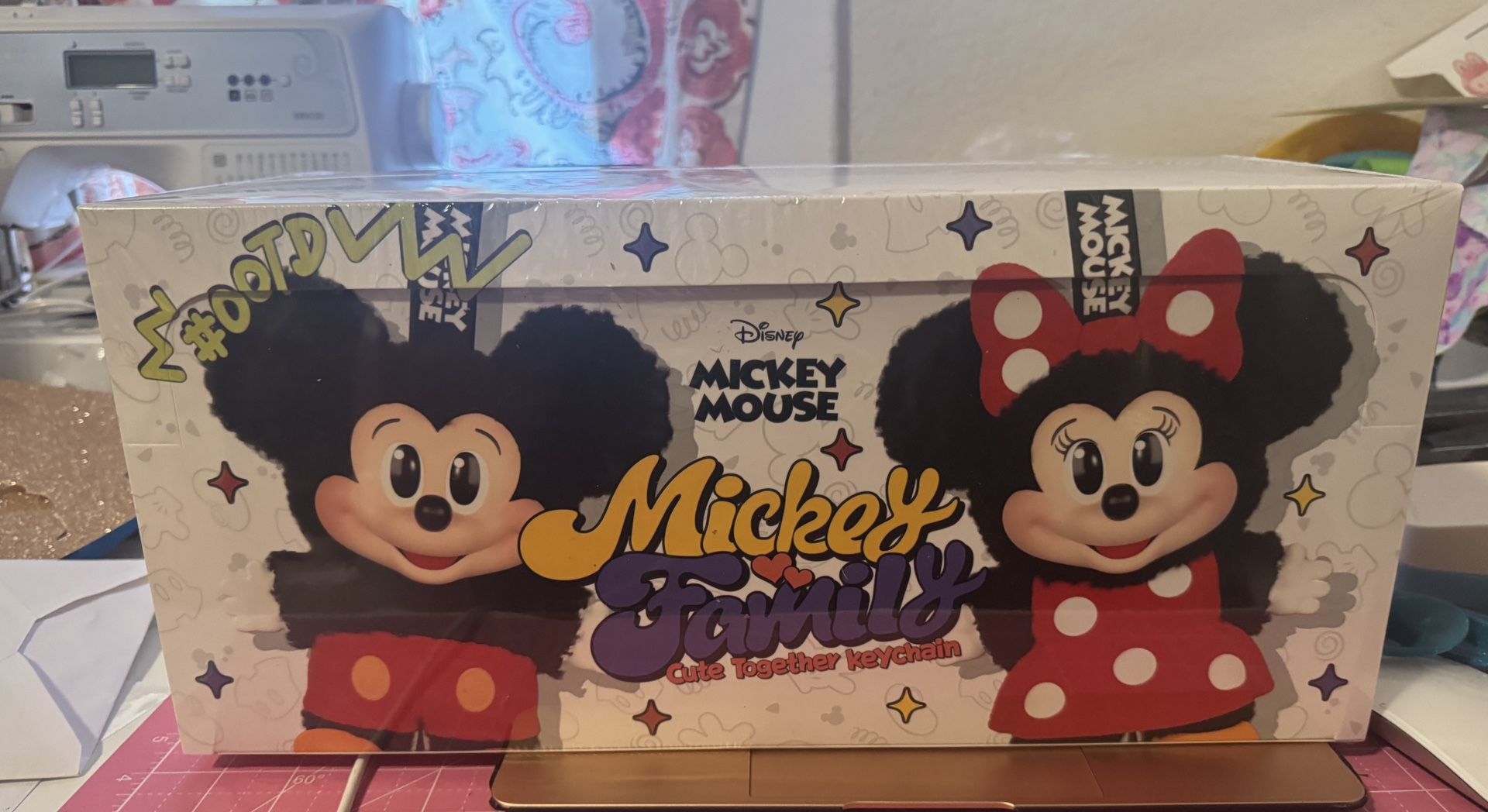 Mickey Family Blind Box Pendents Popmart Authentic