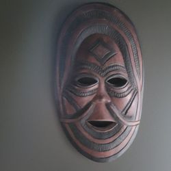 Real African Mask Decoration 
