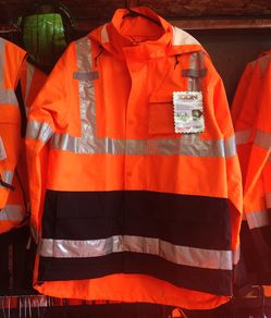 Class 3 Breathable, Waterproof, High Visibility Jacket