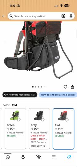 Clevr Plus Hiking Backpack