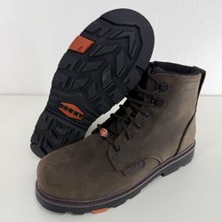 Brunt Sullivan 6” COMP Toe Work Boots Mens 10 Dark Brown NEW w/Marker