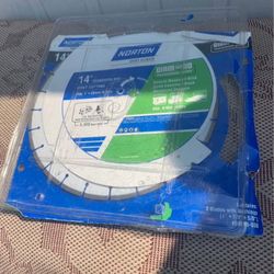 Norton Diamond Segmented Masonry Blade 14’