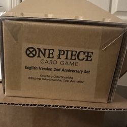 One Piece TCG English 2nd Anniversary Set (Four Emperors) Still Sealed