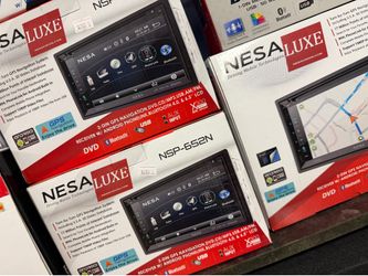 DVD, Bluetooth, usb double din stereo. Installation also available (extra but clean work)