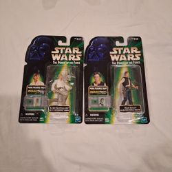 Star Wars Power Of The Force Han Solo. Luke Skywalker Comm Tech