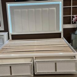 Awesome Master Bedroom Furniture Set 🌟 Queen Size Bedroom Furniture, King Size Bedroom Furniture 🔥Bed Frame, Dresser, Mirror, Nightstand, Chest, Mat