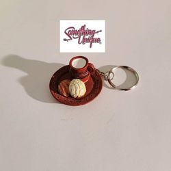 Mini Conchas Con Leche Keychain