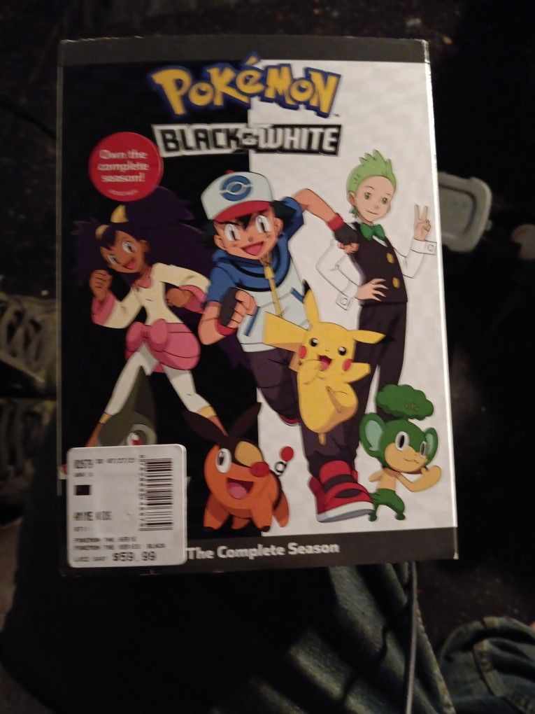 Pokemon Black and White DVD