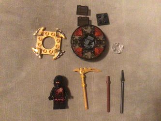 LEGO Ninjago: NRG Cole Spinner Set Complete(blank mask)