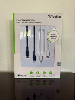 Belkin BOOST Charge Flex USB-C Cable with Lightening Connector ** Two 3.3ft and Two 6.6ft*