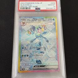 Glaceon Ex JP #206 PSA 10