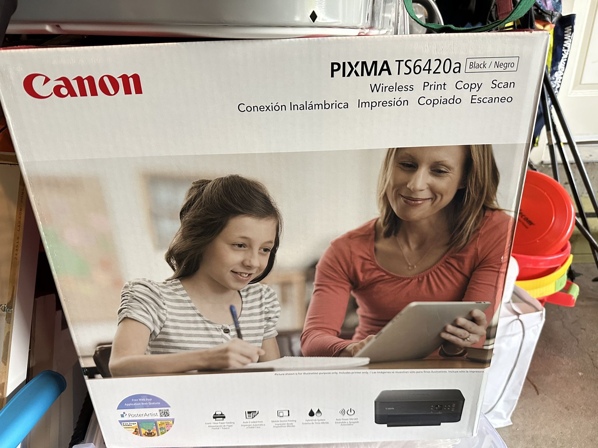 New Canon Pixma TS6420a Wireless Printer Scanner Copier Sealed!