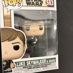 Funko Pop! Vinyl: Star Wars - Luke Skywalker & Grogu #583