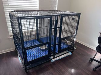 Double dog kennel