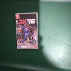 NBA 2k 26 Nitedo Switch One