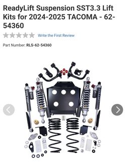 Falcon 3.3 adjuster with reservoir 2025 Tacoma suspension 