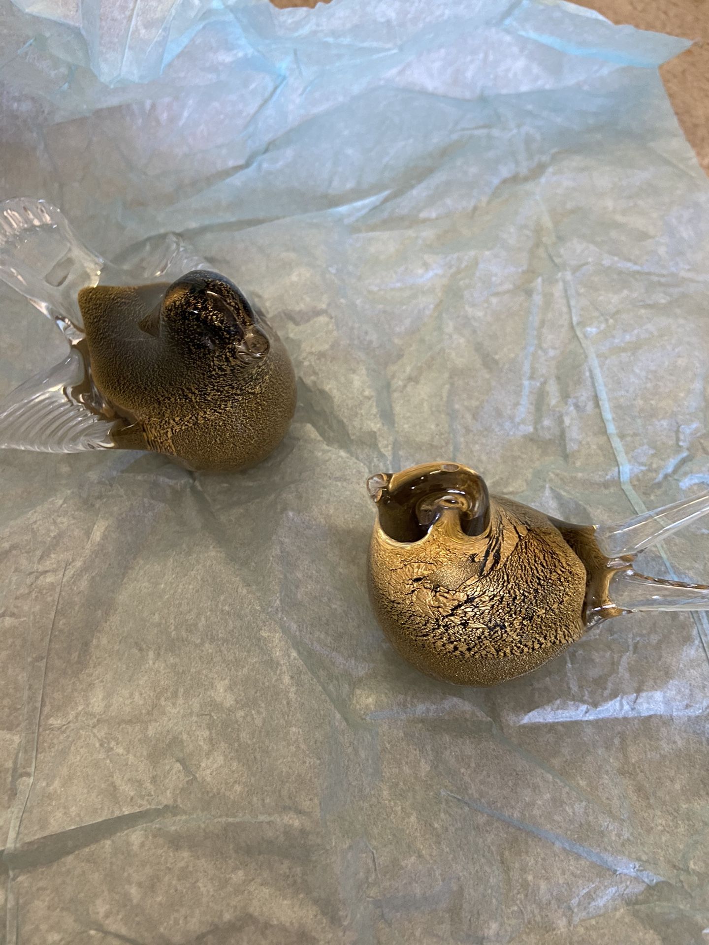 Authentic Birds, Used As Decor Or Paper Weight