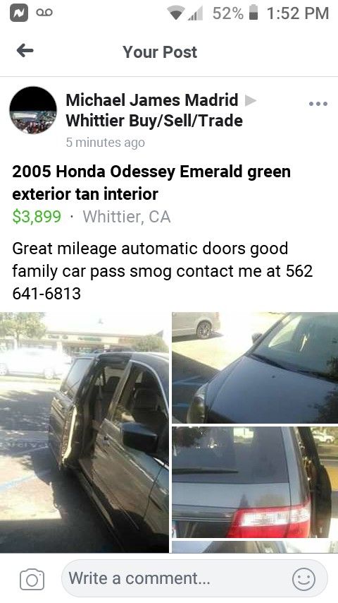 2005 Honda Odyssey