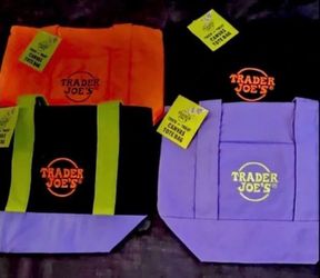 Trader Joe’s mini canvas tote bags , $15.00 each or 4 for $50 ,cash only