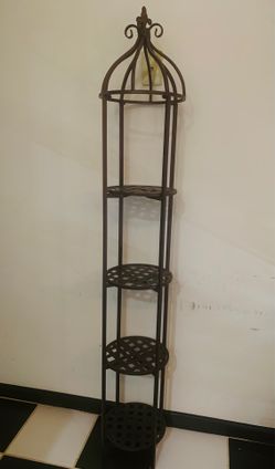 BEAUTIFUL BRONZE METAL STAND