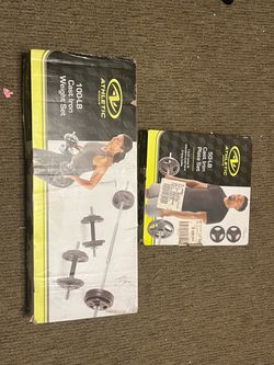 Athletic Works Cast Iron Weight Sets Bundle