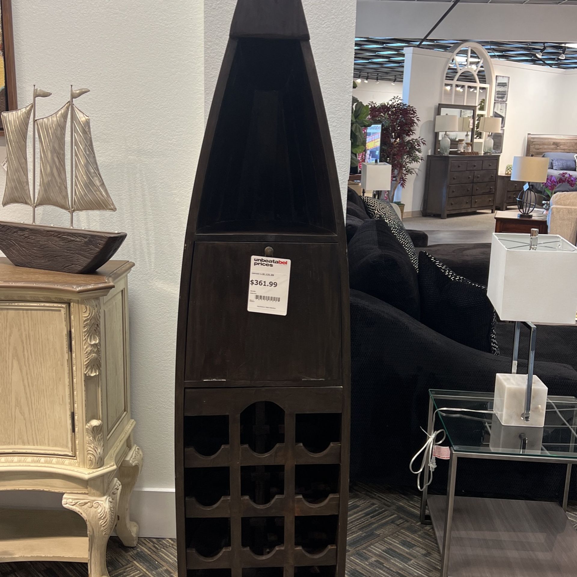 Antique Boat Wine Holder